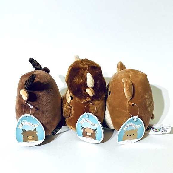 6 Squishmallows, Maurice,Wilfred,Omar,Willy,Chip & Nikita - Picture 2 of 7